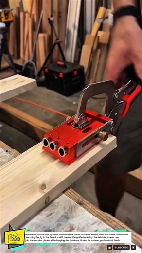 Pocket Hole Jig: Advanced Tool for Strong and Hidden Wood Joints
