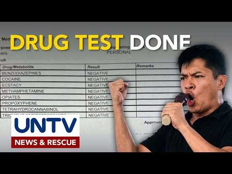 Vice Mayor Harold Respicio, negatibo sa illegal substances