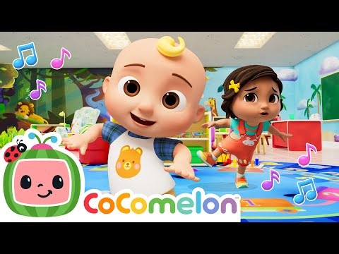 Wiggle Around At Nursery! | CoComelon Nursery Rhymes & Kids Songs | Dance Party