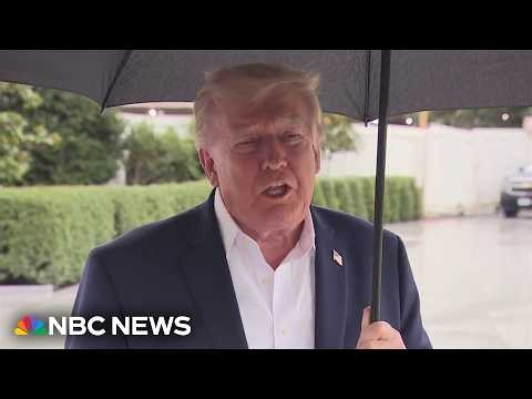 Trump says he rejected Iranian proposal to reopen Strait of Hormuz