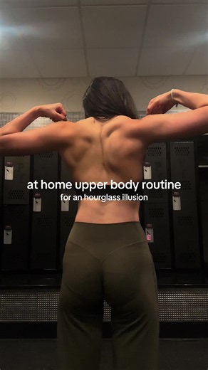 At-Home Upper Body Routine for Hourglass Shape (2x Weekly)