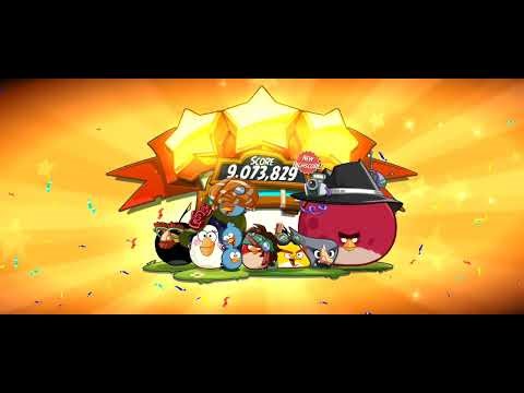 Angry birds 2 - Level 128 cleared with a new flock ! 