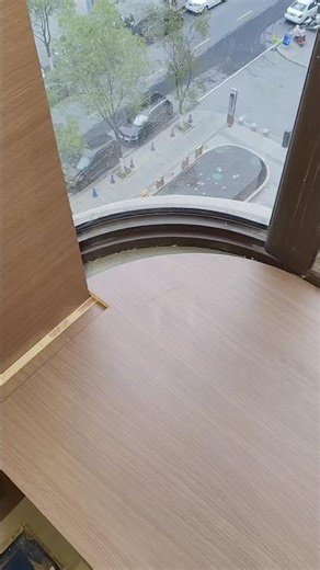 Rounded Tabletop Fit | Perfect Wall Alignment Finish #woodworking