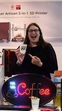 ☕U1 Coffee Maker: 3D Printer + Coffee Maker #snapmakeru1 #3dprinting #3dprinter #coffee #diy #maker