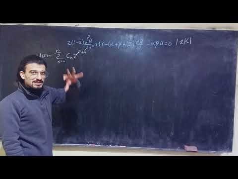 lec 7 Hypergeometric Function: Gaussian hypergeometric differential equation 