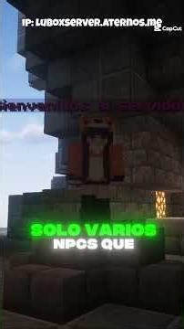 He creado el servidor SMP mas sencillo del mundo #minecraft #shorts