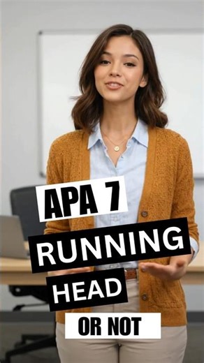 Running head requirements in APA 7 student papers | SimpleFormat Pro