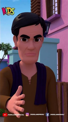 Meray Moochain Urr Gayi #cartoonseries#Ytshorts#shorts#islamic #cartoon#GhulamRasool