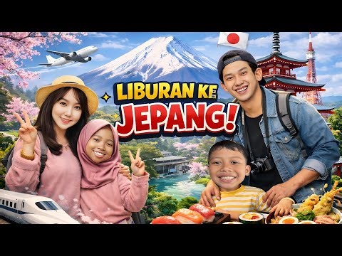 DAY 1 FAMILY TRIP KE JEPANG!!! PERTAMA KALI BARENG LILIS, RAMA, WILLIE