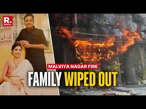 This Gurugram Family Of Eight Was Killed In The Malviya Nagar Fire | Vivek Agarwal