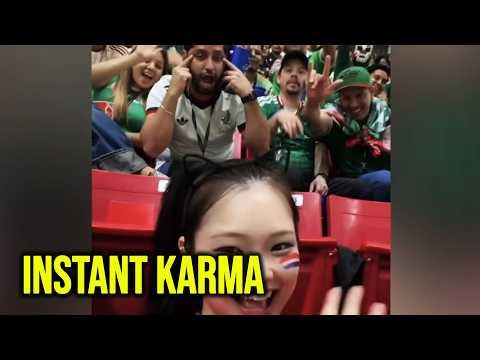 KARMA For Racist After Getting Caught at World Cup