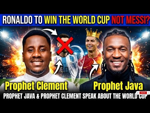 Breaking🔥Ronaldo to win the 2026 World cup Not Messi? Prophet Clement & Prophet Java speaks