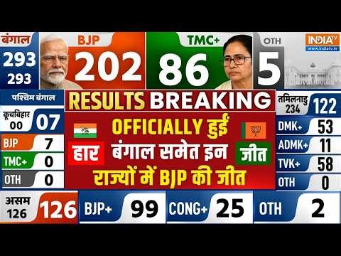 BJP's Grand Victory Live: इन राज्यों में बीजेपी की बड़ी जीत | West Bengal Election Result | TMC
