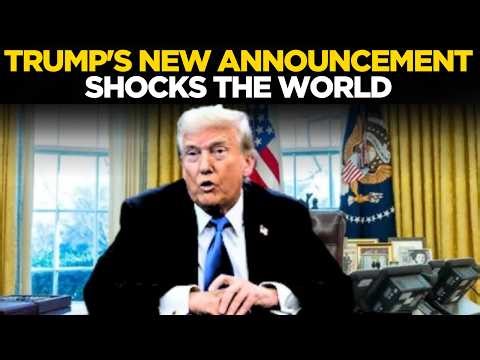 Trump LIVE | Trump Makes STUNNING Announcement in All-Important Press Conference | US News LIVE