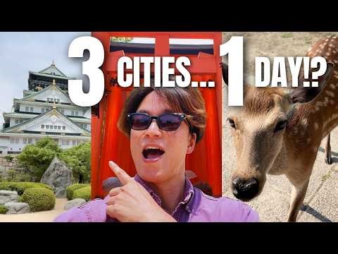 How to See Osaka, Kyoto & Nara in One Day | Local Tips