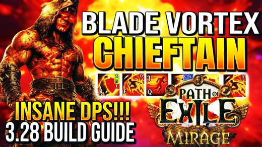 THIS NEW FIRE BLADE VORTEX CHIEFTAIN BUILD IS OP! POE 3.28 Build (NEW META)