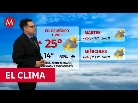 Clima de hoy lunes 25 de mayo de 2026 | Pronóstico con Nelson Valdez
