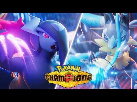 UK: Mega Evolutions arrive in Pokémon Champions! |  Official Pokémon World Championships Trailer