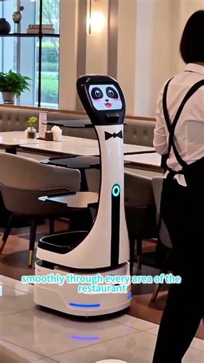 Panda Robot: Intelligent Restaurant Delivery With Full Autonomous Navigation.#DeliveryRobot