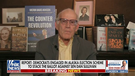 Alleged Alaska voter manipulation is 'amateur': Victor Davis Hanson