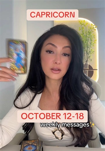 Capricorn weekly tarot messages October 12-18