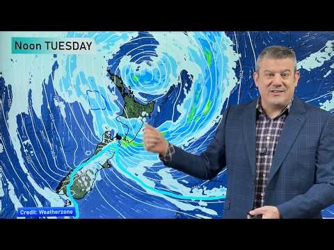 NZ: Wintry weather coming: Snow, rain, wind & sunshine
