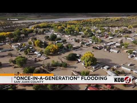 'Once-in-a-generation' flooding hits Four Corners region of New Mexico and southern Colorado