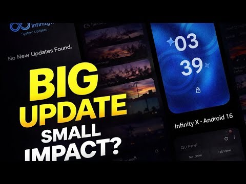 Project Infinity X v3.7 is HERE! 🔥 Android 16 QPR2 Custom ROM | New Features First Look! 🚀