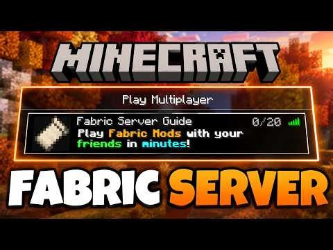 How To Make a Fabric Server in Minecraft 26.3