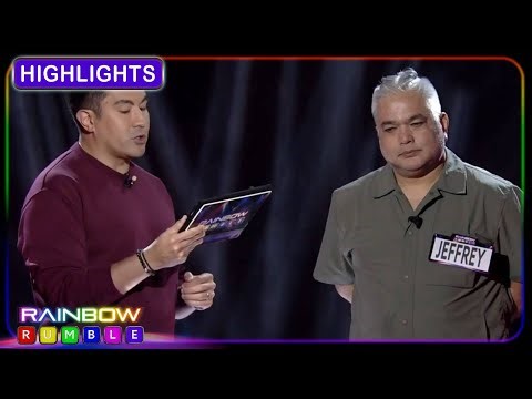 Jeffrey Santos, kumasa sa jackpot round! | Rainbow Rumble