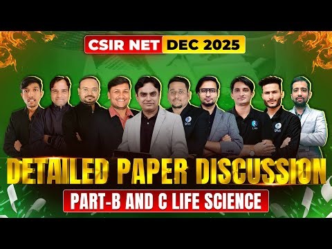 CSIR NET DEC 2025 | LIFESCIENCE PART B | Detailed Solutions| IFAS