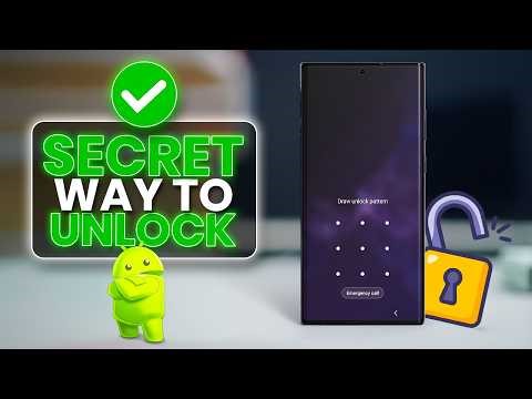 New SECRET Way to Unlock Any Android Phone