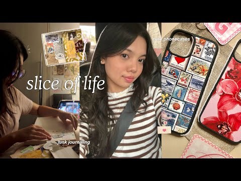 slice of life 🧺 creative days in my life, errands, junk journaling, seeing my friends
