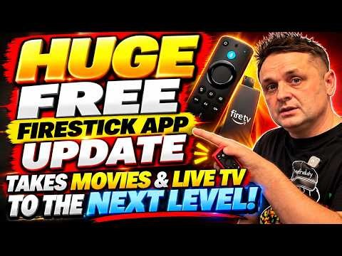 🔥 HUGE FREE Firestick App UPDATE Takes Movies & LIVE TV to the NEXT LEVEL!