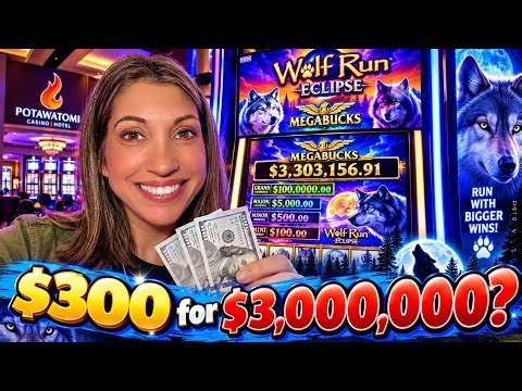 Risking $300 for $3,000,000 at Potawatomi Casino 🎰
