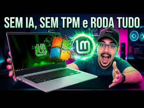 Como Instalar o Linux Mint no PC: A Versão Leve que Roda Tudo!