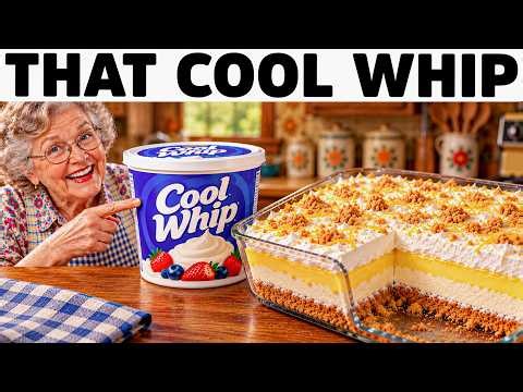 25 Forgotten Cool Whip Desserts Grandma Made Without Turning On the Oven