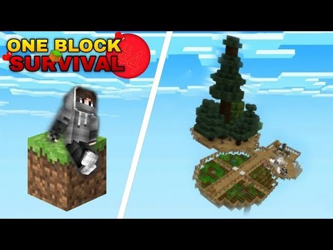 Minecraft ONE BLOCK Skyblock Tree Farm Is The BEST? | Minecraft WOOD Farm in One Block Made Easy