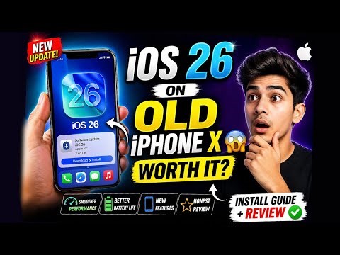 iOS 26 on OLD iPhone X 😳 Worth It? Install Guide + Review