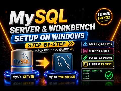 How to Install MySQL on Windows | MySQL Workbench Setup