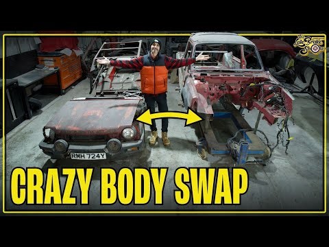 My Crazy Barn Find Rancho Body Swap Impreza is Taking Shape!