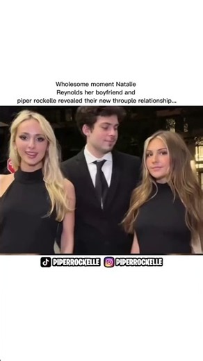 Wholesome moment her boyfriend and piper rockelle revealed their new throuple relationship