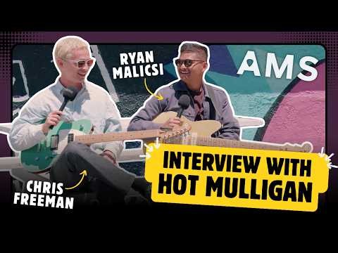 Chris & Ryan of Hot Mulligan Show Off Their Reverend Guitars | AMS Interview