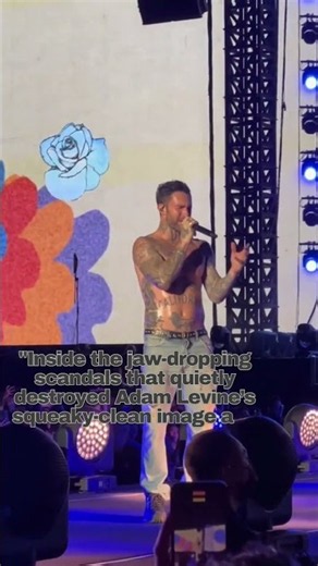 Adam Levine's Massive Downfall! ߒ #shorts
