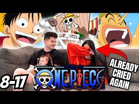 Watching One Piece EVERY Night For A Week (Tears) | Episodes 8-17 FIRST TIME REACTION