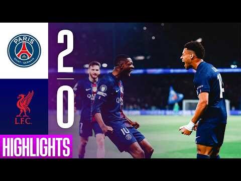 PSG 2-0 Liverpool : Le résumé de la victoire !