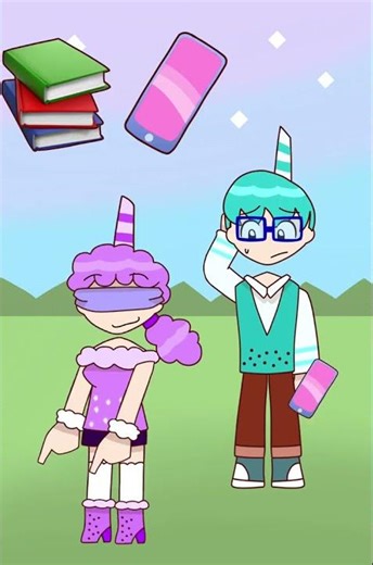 Blindfold challenge | Luna Choose the Best for Theo 💜🩵 | Paradise of Sweetness 