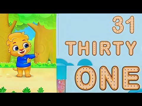 Learn Numbers 31 to 40 with Words 🔢 | Thirty One to Forty | Kids Learning