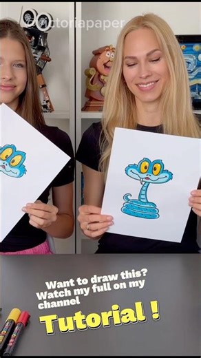 Don’t miss it! Learn how to draw Snake De’Gary in the full tutorial on my channel #howtodraw #draw