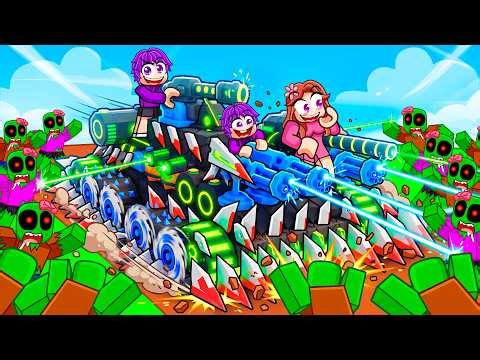 Building the Ultimate ZOMBIE CRUSHER CAR (Roblox)